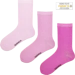Kinder Socken Rosa 3 Paar - MD804