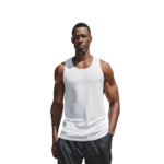 Männer Tank Top Unterhemd weiß